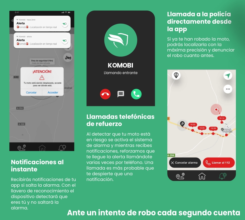 ALARMA KOMOBI